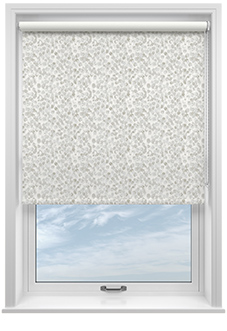 Kanika (Blackout), Silver Fox - Twist&Fit Roller Blind